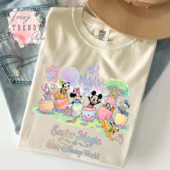 Other - Easter Magic At Walt Disney World Shirt, Mickey And Friends Ester Shirt